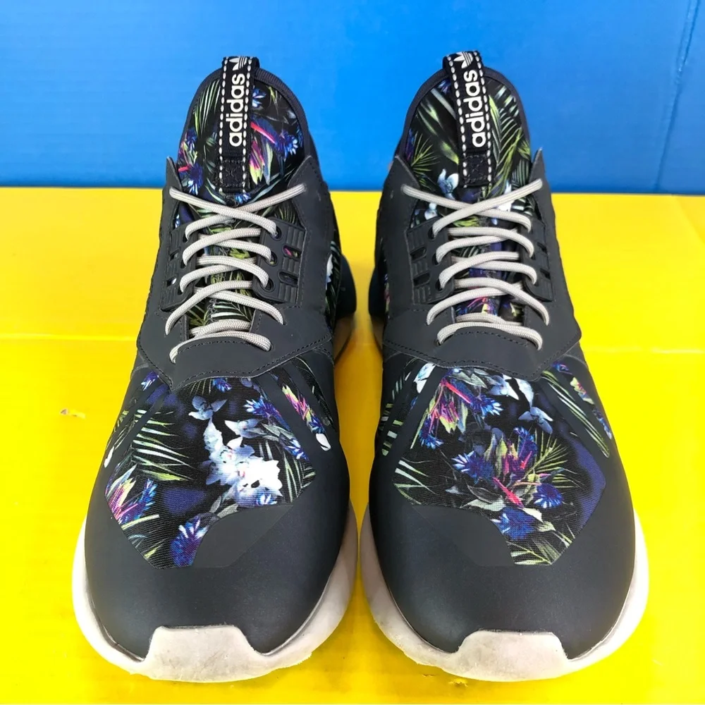 Adidas Tubular Runner Men’s Floral Athletic Sneakers Shoes Q16463 Size 8.5 - Picture 2 of 14